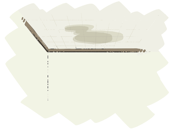 天井や軒裏にシミができた